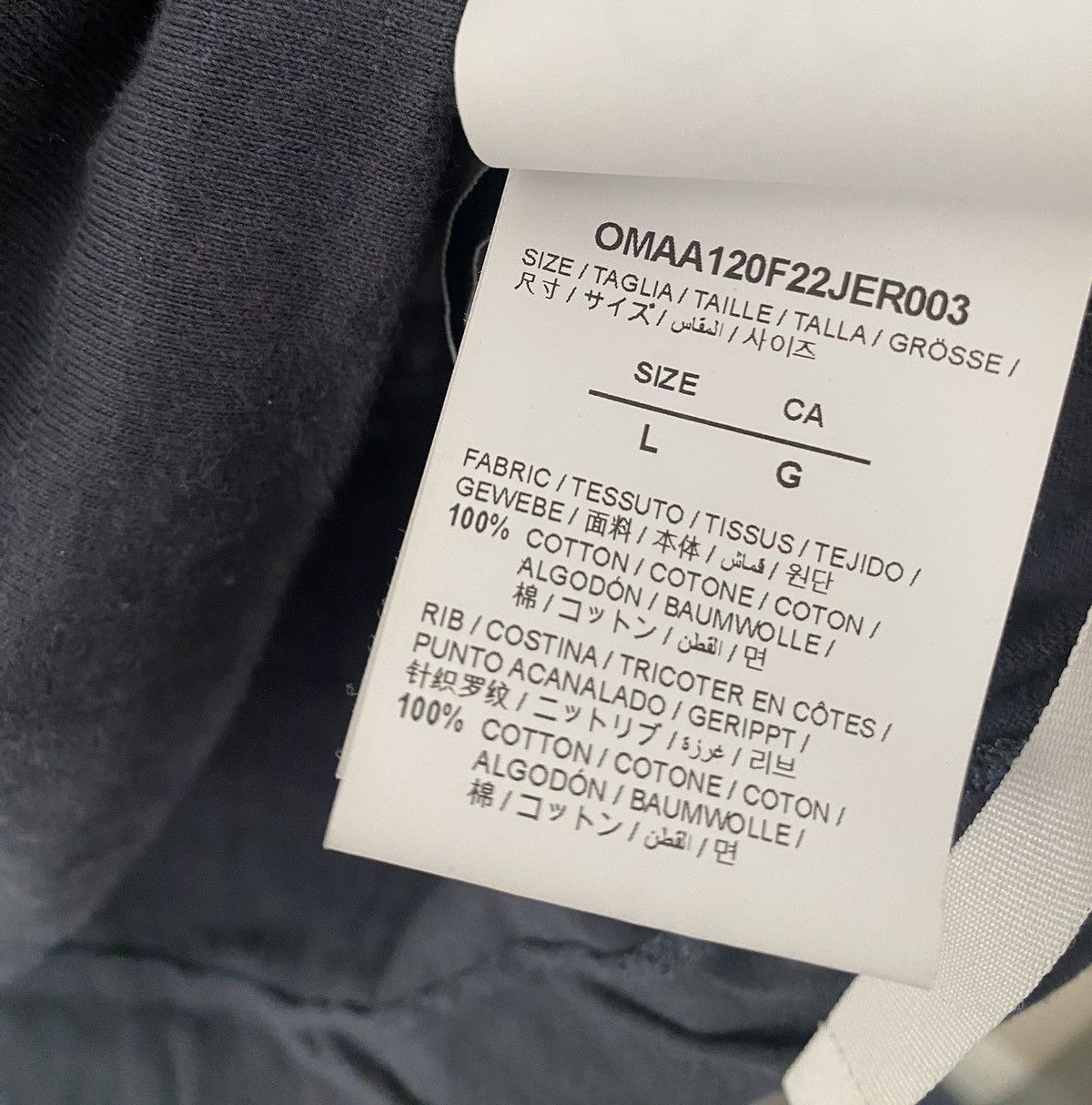 Off-White Off-White Thunder Oversized Shirt Size Large Size US L / EU 52-54 / 3 - 6 Thumbnail