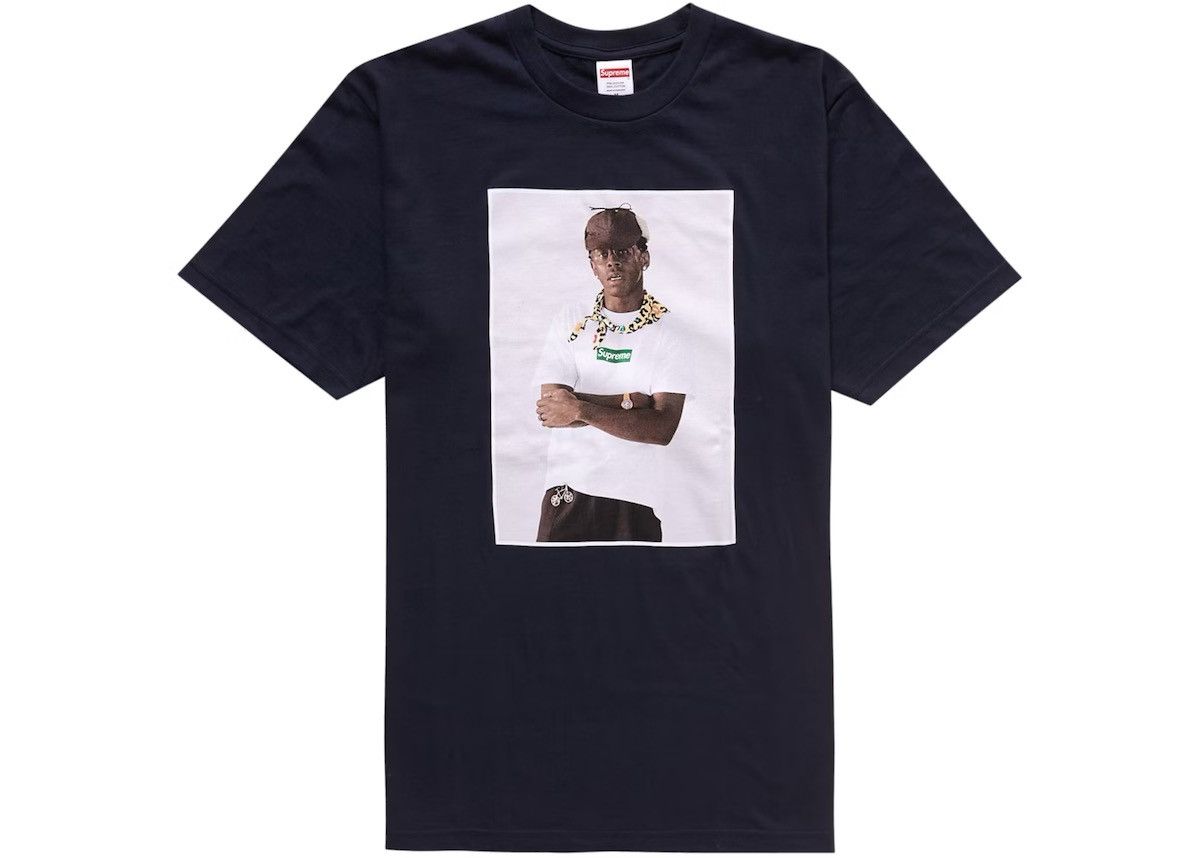 Supreme Supreme Tyler the Creator Photo Tee Shirt Navy FW24 Size US S / EU 44-46 / 1 - 1 Thumbnail