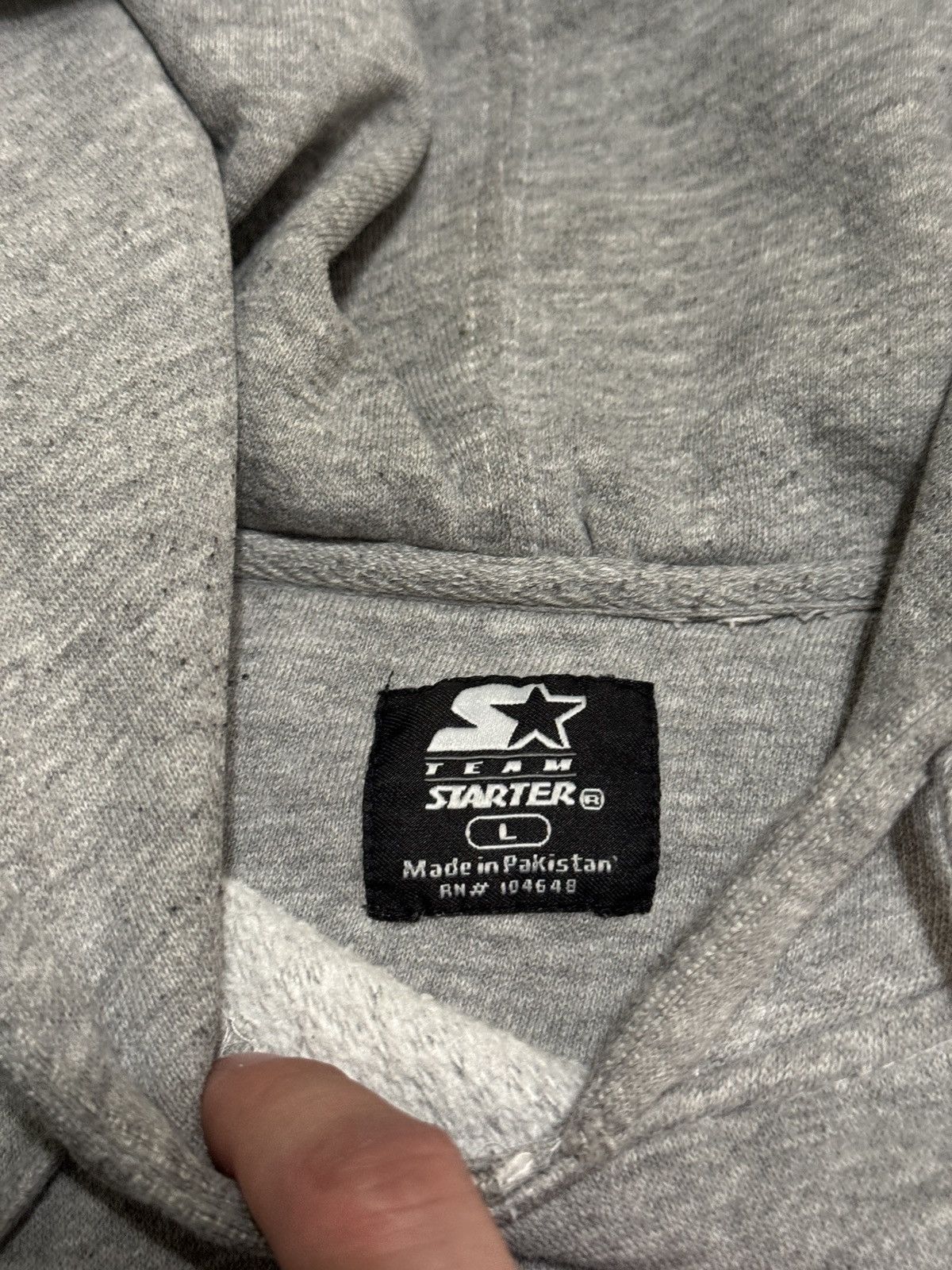 Starter Michigan State Starter Hoodie Lrg 22x28 College Sweatshirt Size US L / EU 52-54 / 3 - 4 Thumbnail
