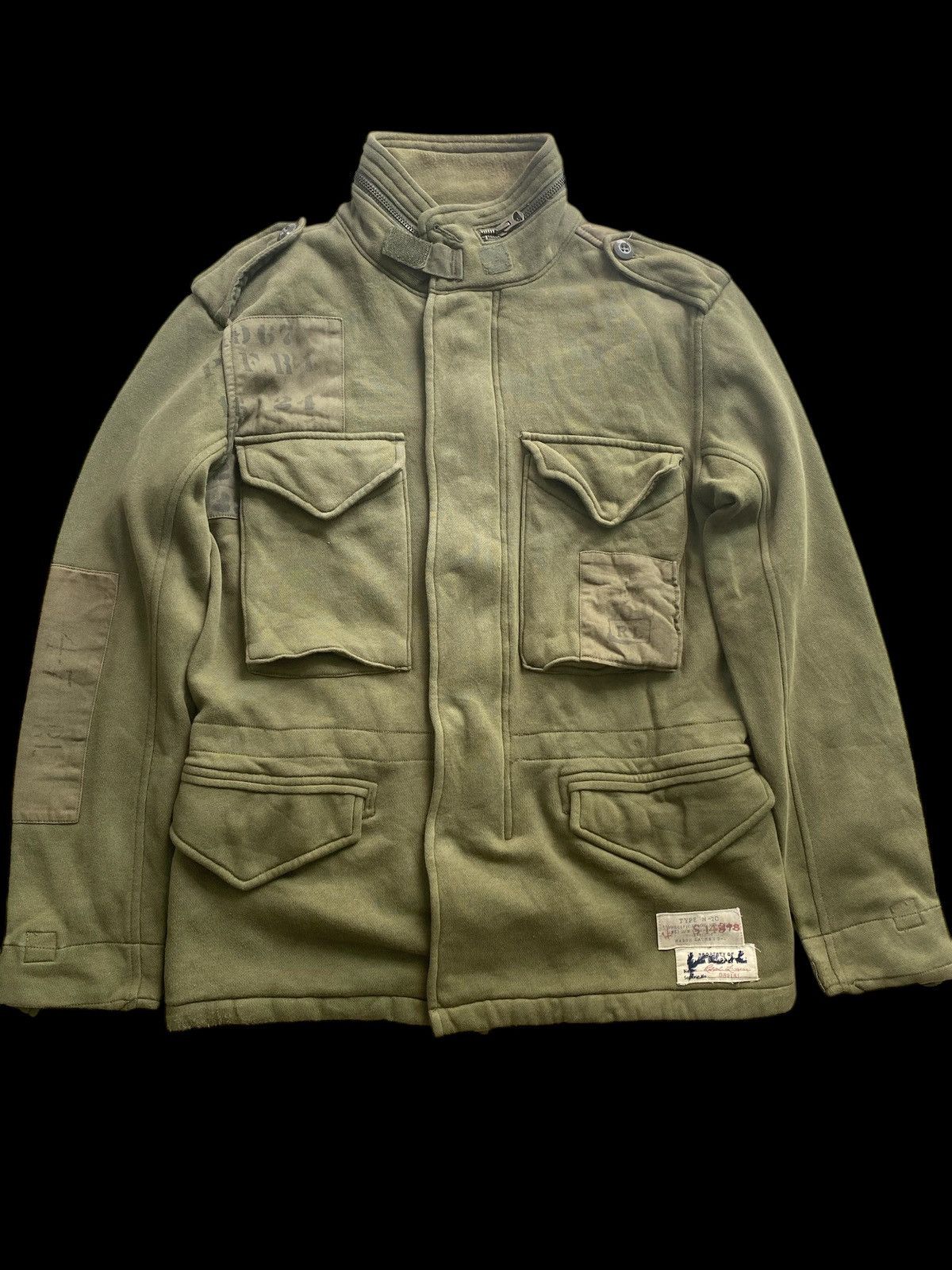 Polo Ralph Lauren 💥Ralph Lauren M65 tactical Jacket army design Size US M / EU 48-50 / 2 - 4 Thumbnail