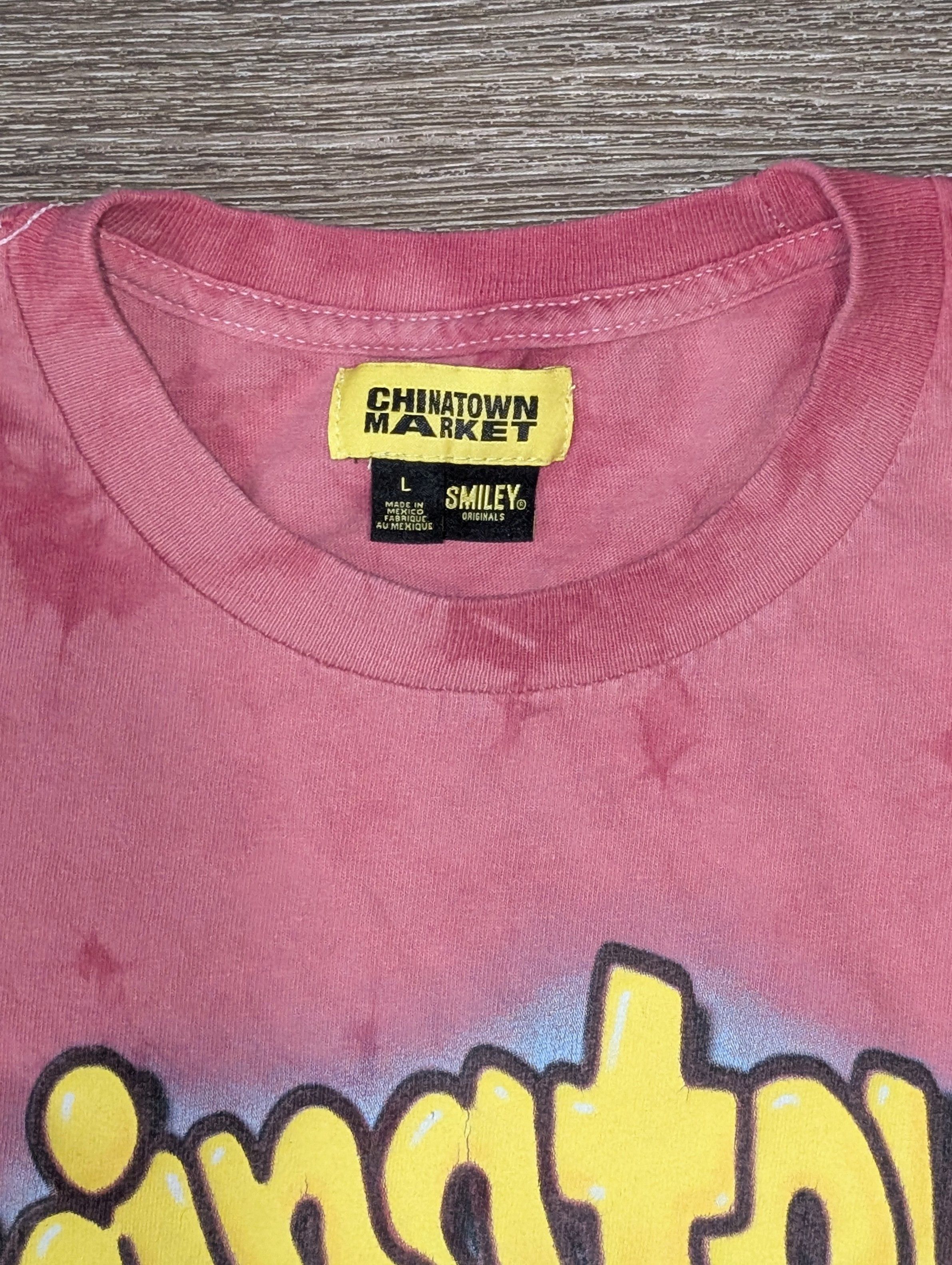 Market Chinatown Market tie-dye smiley t-shirt - SIZE L Size US L / EU 52-54 / 3 - 3 Thumbnail