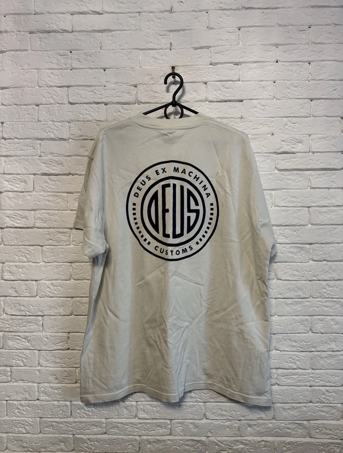 Deus Ex Machina Deus Ex Machina Customs T-shirt Cotton Tee Huge Logo Sz XL Size US XL / EU 56 / 4 - 7 Thumbnail