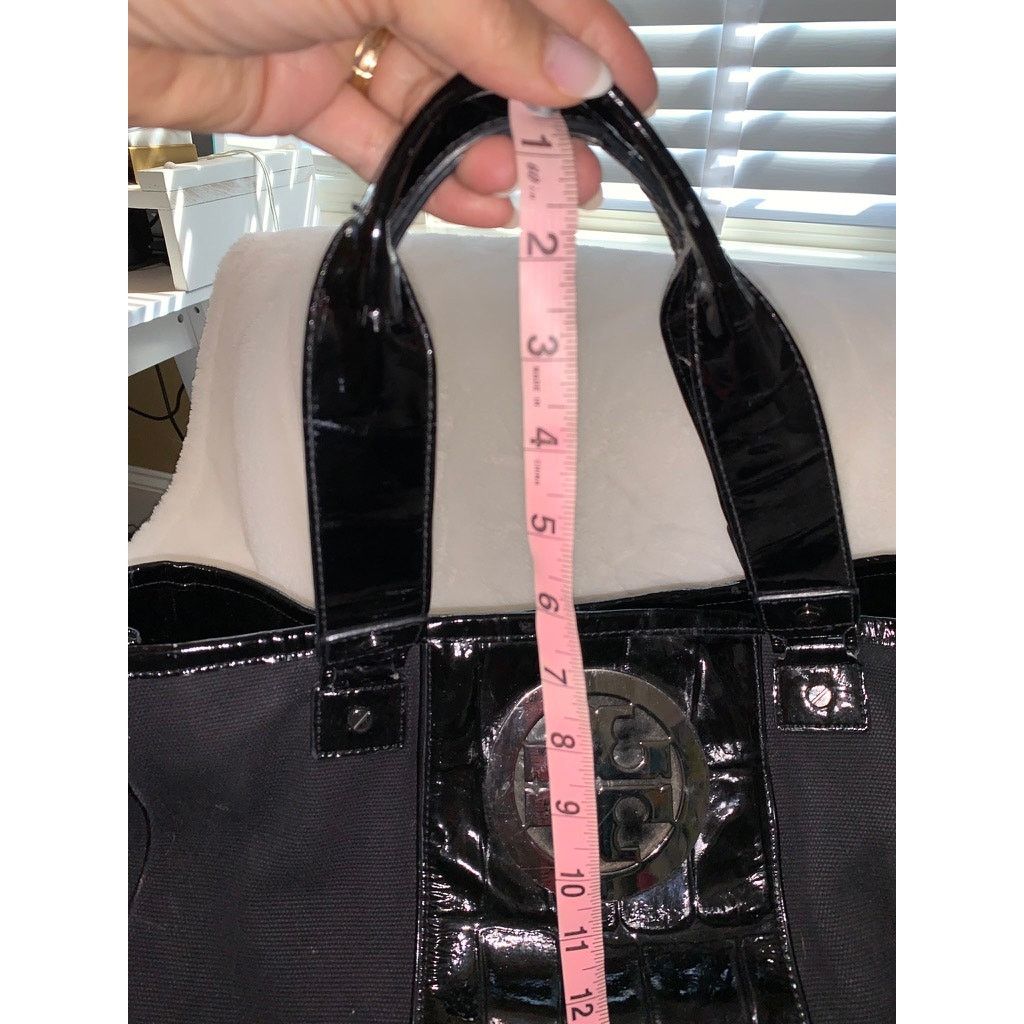 Tory Burch Tory Burch Women's Black Nylon Large Tote Bag Casual Fashion Size ONE SIZE - 3 Thumbnail