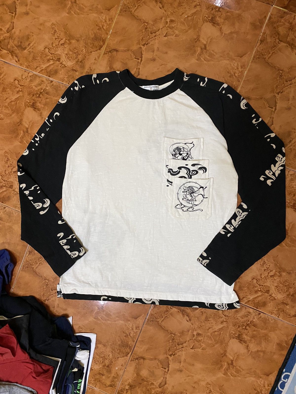 Japanese Brand Vintage karakuri tamashi god fighting iconic Size US S / EU 44-46 / 1 - 2 Thumbnail