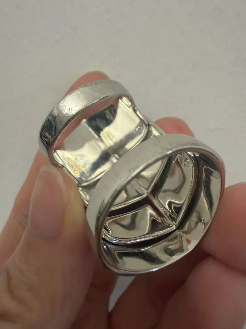 Vivienne Westwood Vivienne Westwood Saturn Four-Part Armor Ring Size ONE SIZE - 7 Thumbnail