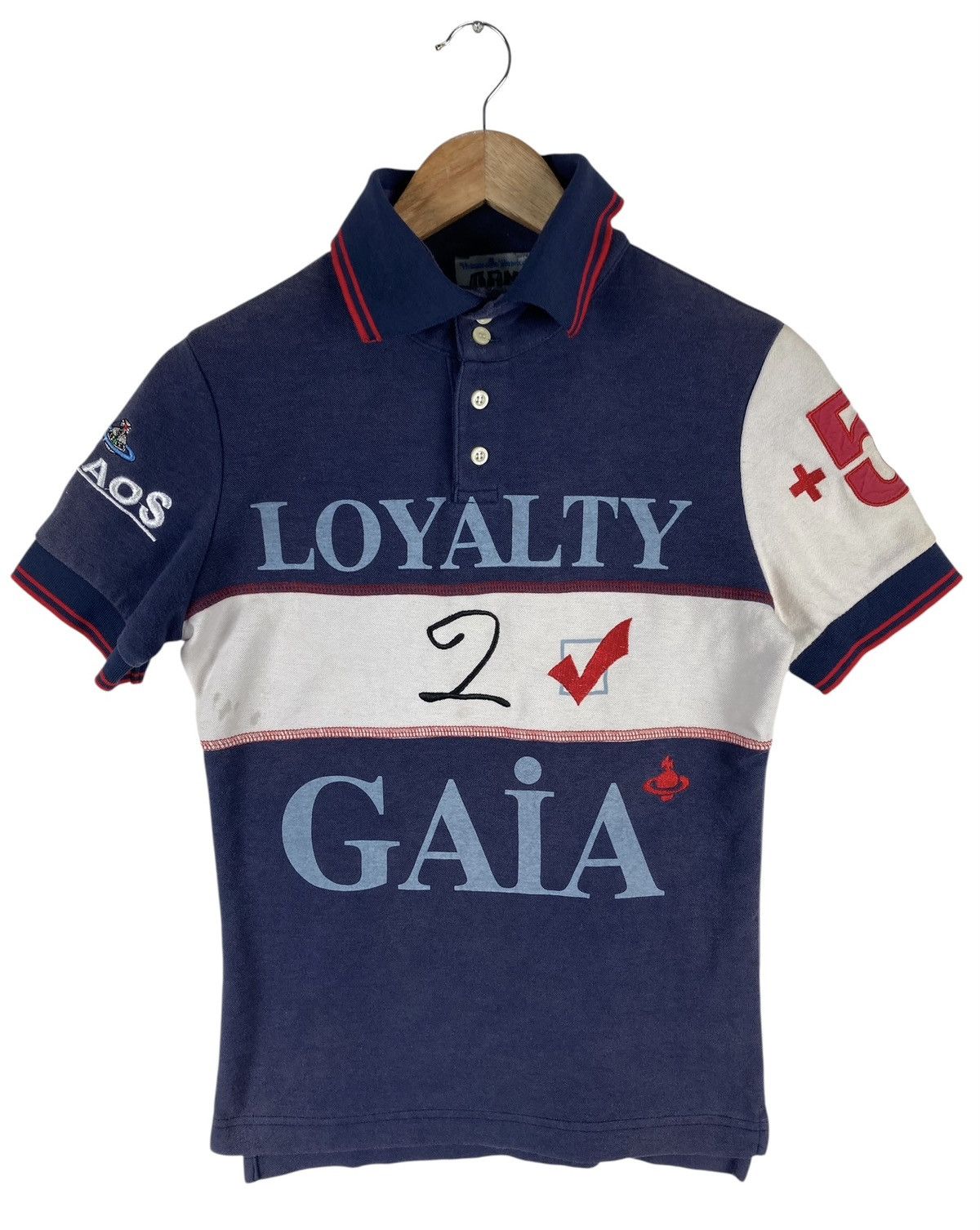 Vivienne Westwood Vivienne Westwood Man Loyalty 2 Gaia Polo James Lovelock Size US S / EU 44-46 / 1 - 2 Thumbnail