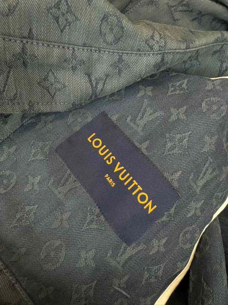 Louis Vuitton Louis Vuitton Blue presbyopic denim jacket Size US M / EU 48-50 / 2 - 3 Thumbnail