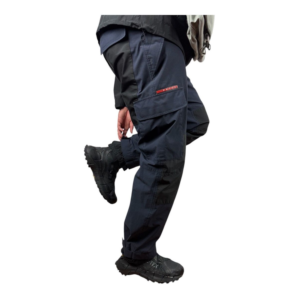 Prada × Vintage Prada Ski Pants Vintage SS03 RARE💀 Size US 33 - 3 Thumbnail