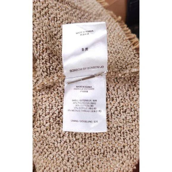 Other BonBom Sooah Hoodie Size 2 XS Womens Beige Sweatshirt $720 Size XS / US 0-2 / IT 36-38 - 11 Thumbnail