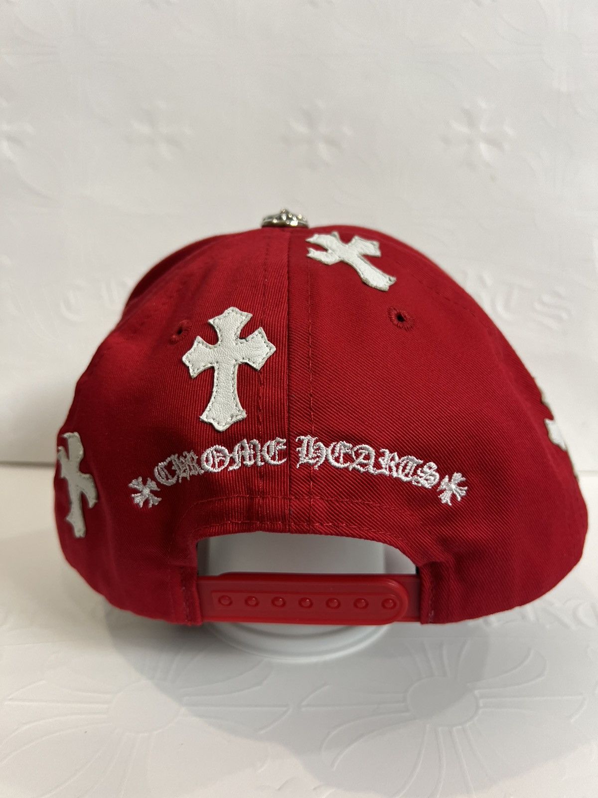 Chrome Hearts Chrome Hearts Cross Patch CH hat Size ONE SIZE - 5 Thumbnail