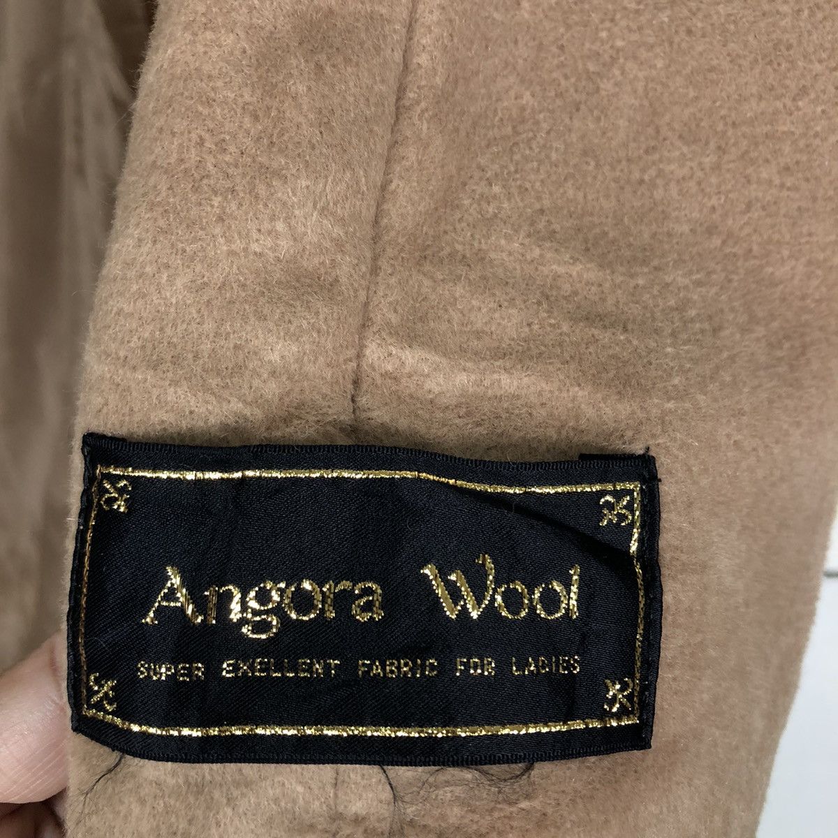 Japanese Brand 🔥Vintage Long Jacket Wool Cashmere Antraci Mink Fur Collar Size US M / EU 48-50 / 2 - 19 Thumbnail