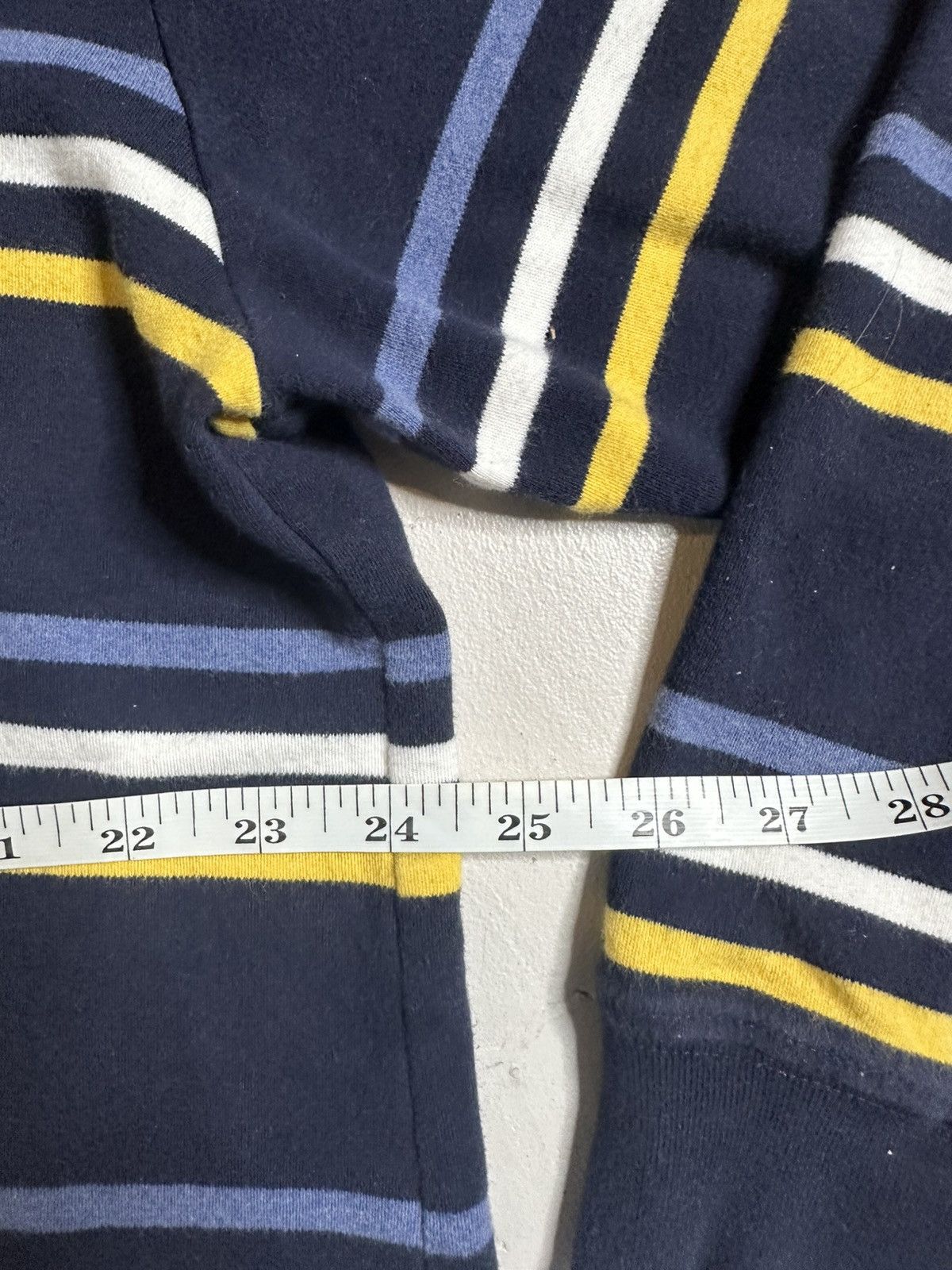 Nautica Vintage Nautica Rugby Style Longsleeve Striped Polo Shirt Size US XL / EU 56 / 4 - 5 Thumbnail
