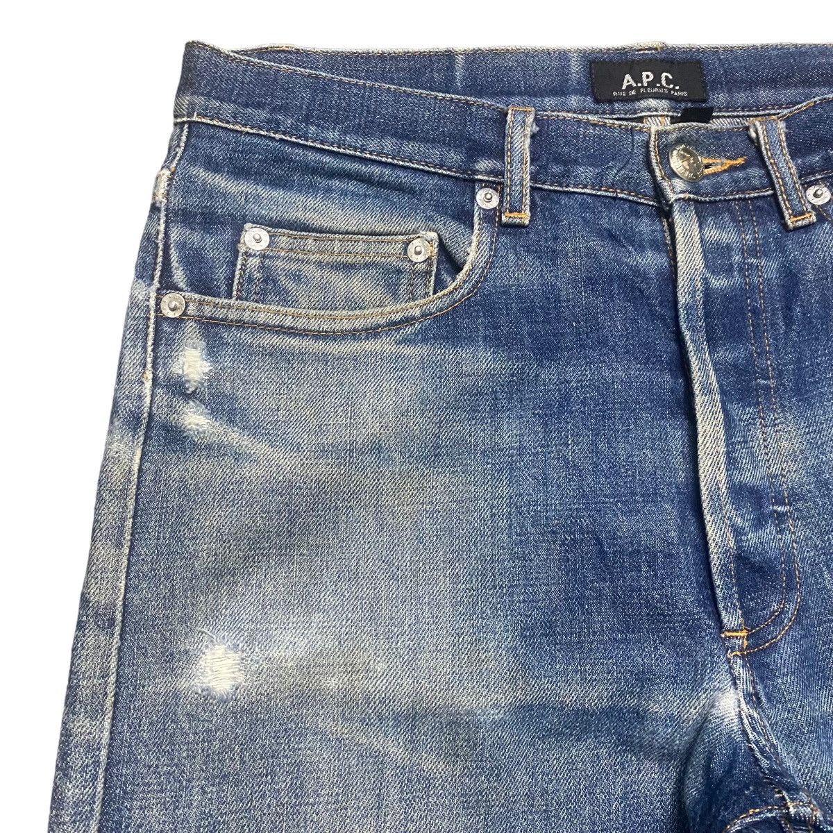 A.P.C. A.P.C Butler Jeans Distressed Size US 29 - 4 Thumbnail