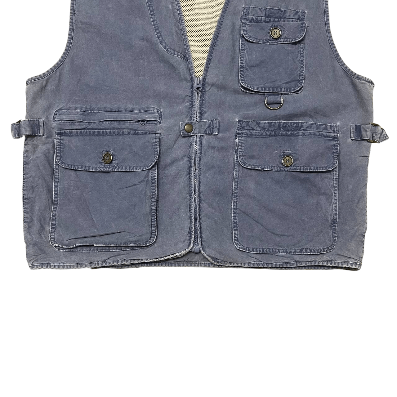 Woolrich Woolen Mills Vintage Woolrich Multi Pocket Utility Vest Size US L / EU 52-54 / 3 - 3 Thumbnail