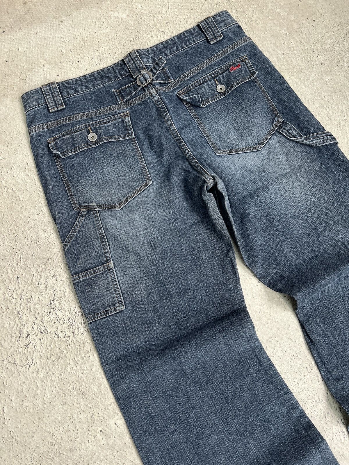 Diesel Diesel front button baggy denim jeans wide leg JnCO y2k Size US 35 - 8 Thumbnail