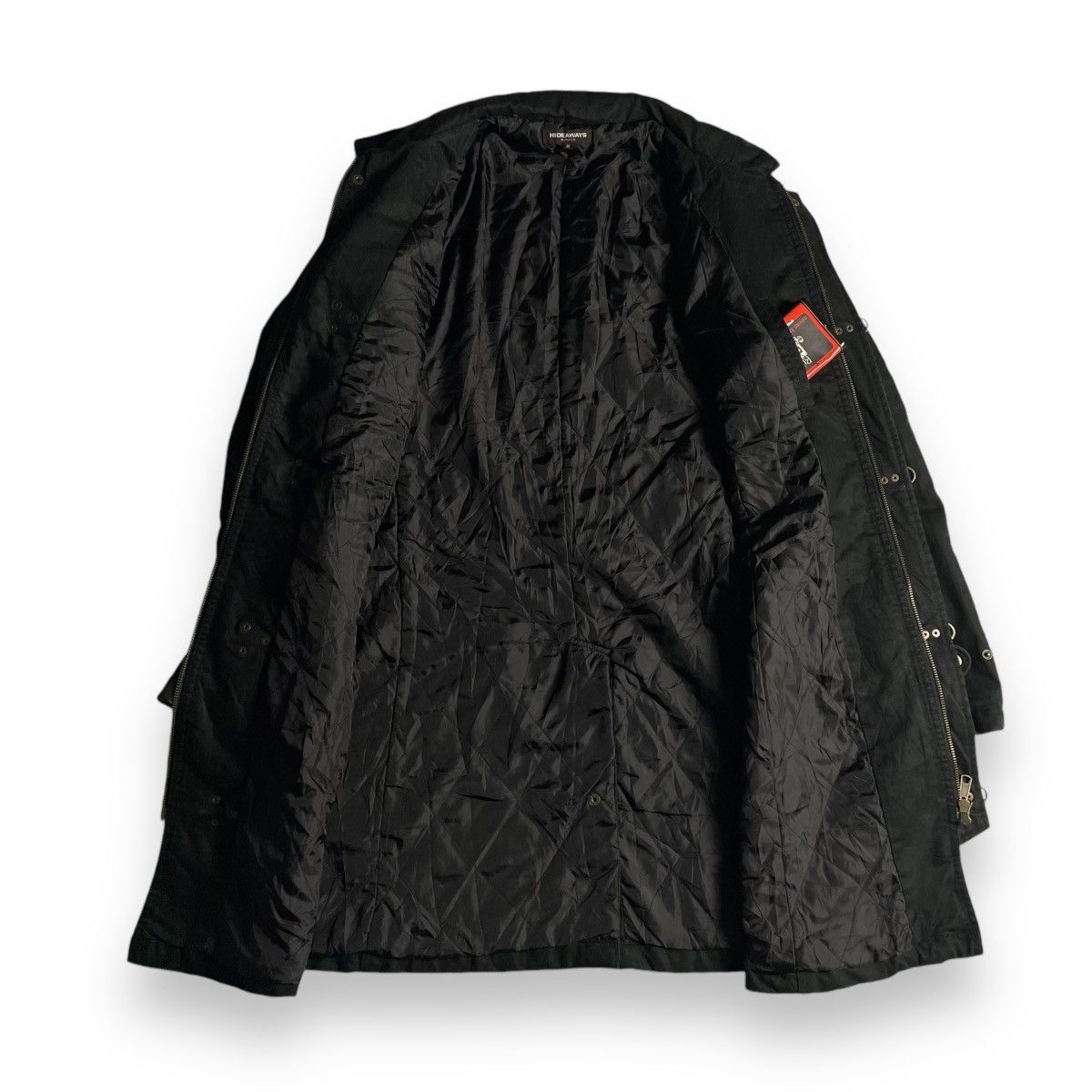 If Six Was Nine 🇯🇵 HIDEAWAYS MULTIPOCKET PUNK GOTHIC PARKA JACKET Size US M / EU 48-50 / 2 - 4 Thumbnail