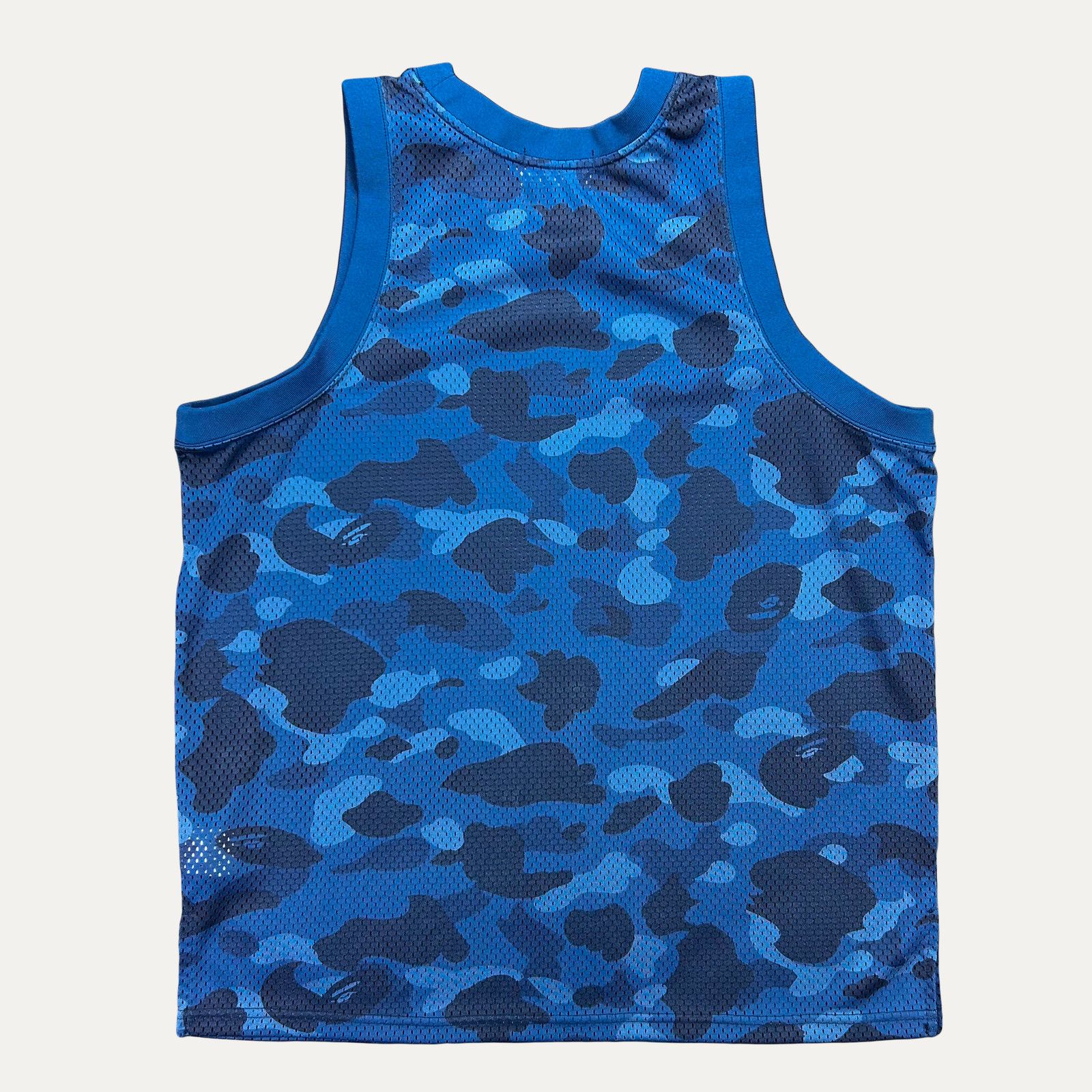 Bape Bape Camo Mesh Tank Top Size L / US 10 / IT 46 - 2 Thumbnail