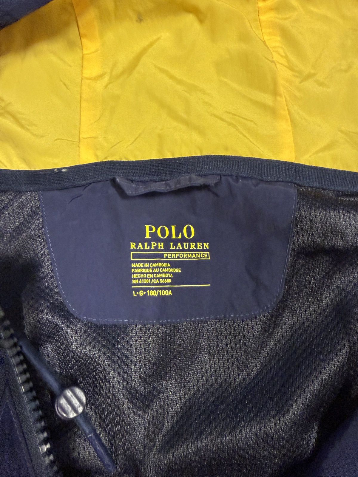 Polo Ralph Lauren Polo Ralph Lauren Performance Windbreaker Size US L / EU 52-54 / 3 - 4 Thumbnail