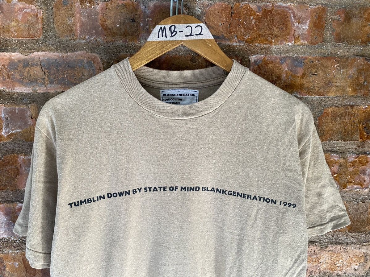 Takahiromiyashita The Soloist. × Undercover OG 1999 Blank Generation Tumblin down by state of mind Size US M / EU 48-50 / 2 - 3 Thumbnail
