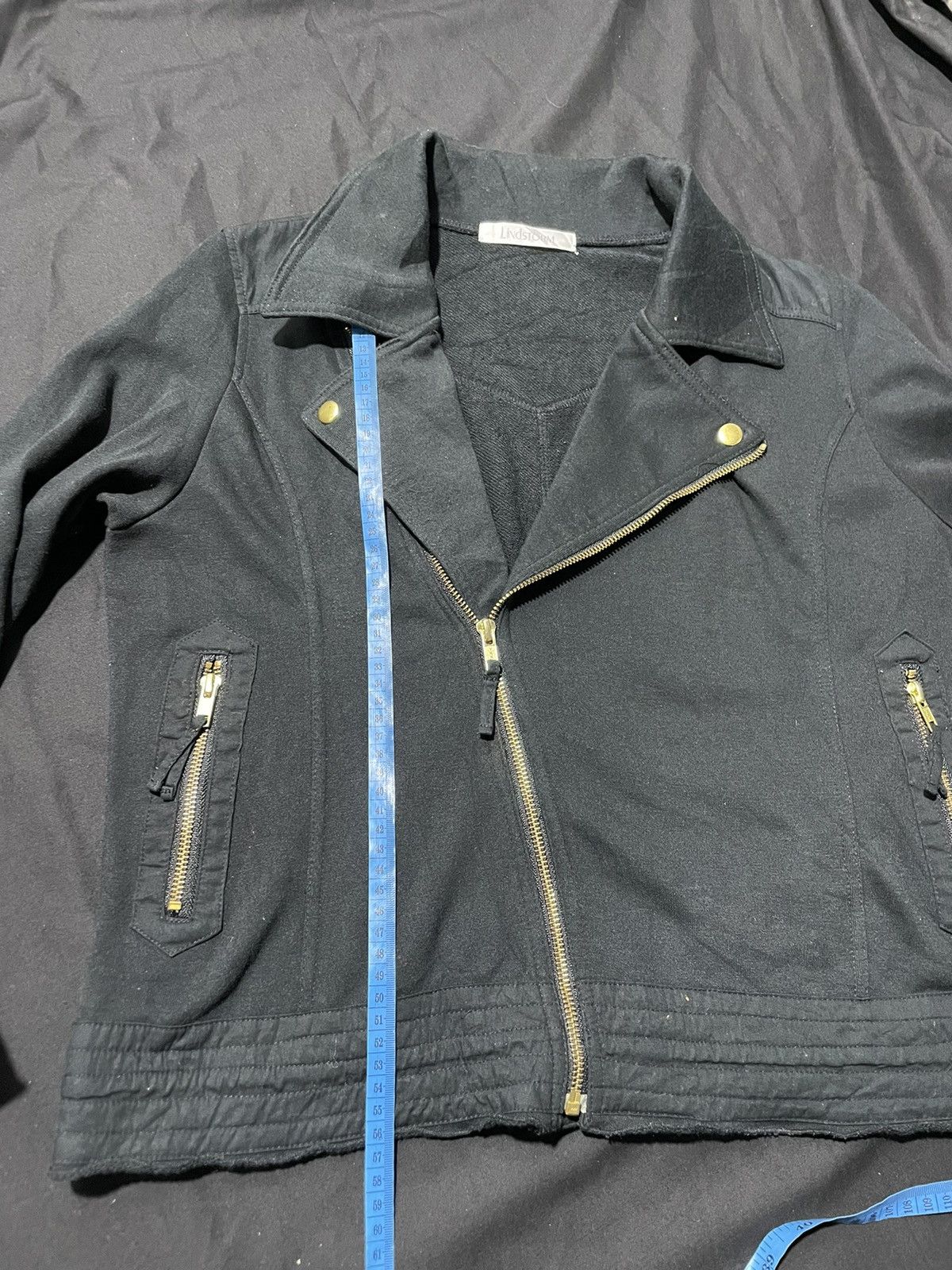 Japanese Brand Lindstorm multi zipper rider jacket vkei style Size US L / EU 52-54 / 3 - 7 Thumbnail