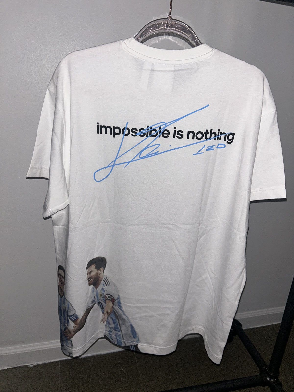 Adidas × Kith Kith for adidas graphic tee lionel messi impossible large Size US L / EU 52-54 / 3 - 2 Thumbnail