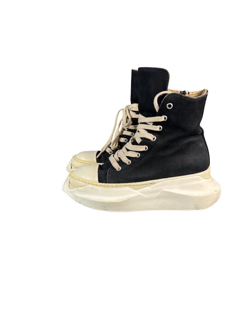 Rick Owens Rick Owens DRKSHDW Abstract Ramones High Black / Milk US 5 Size US 5 / EU 37 - 1 Thumbnail
