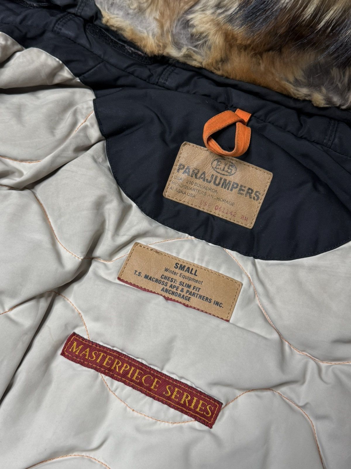 Parajumpers PJS Parajumpers fur Down jacket 210 squadron parka luxury Size S / US 4 / IT 40 - 9 Thumbnail