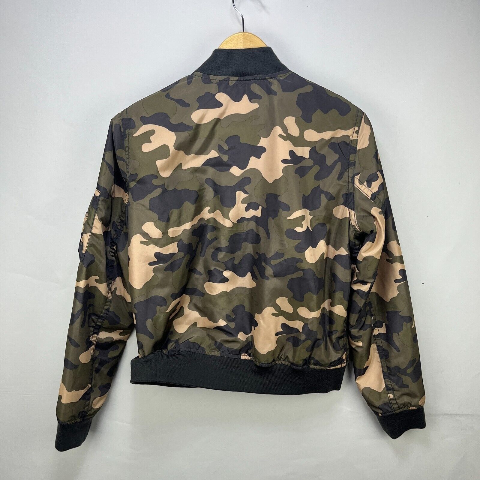 Gap × Vintage Gap Camo Flight Bomber Jacket Zip Up Medium Brand New Size US M / EU 48-50 / 2 - 13 Thumbnail