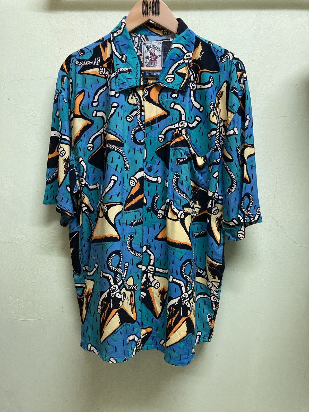 Mambo VINTAGE MAMBO LOUD SHIRT Size US L / EU 52-54 / 3 - 2 Thumbnail