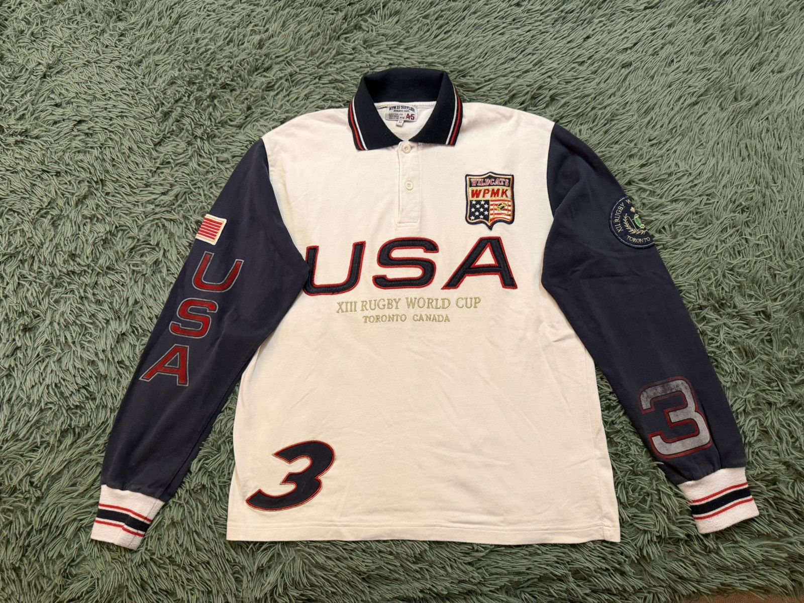 Vintage Rugby World Cup Toronto Canada USA official Size US M / EU 48-50 / 2 - 1 Thumbnail