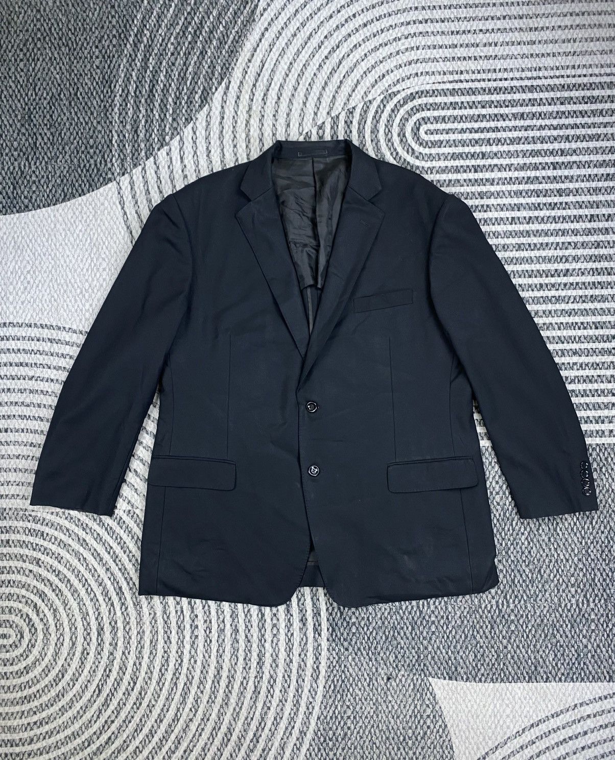 Lanvin Vintage Lanvin Collection Double Button Blazer Size US L / EU 52-54 / 3 - 1 Thumbnail