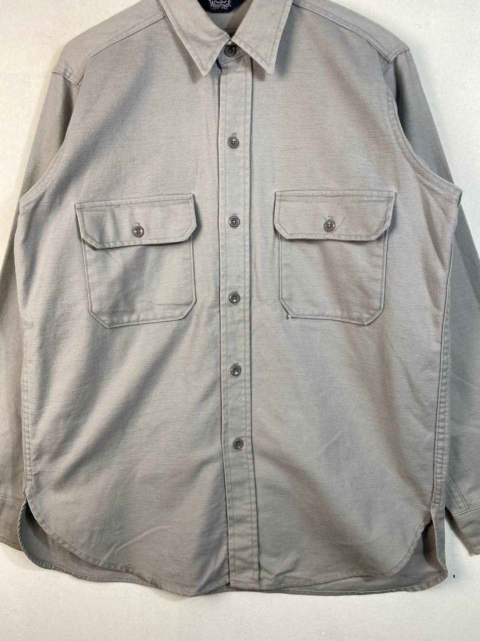 Woolrich Woolen Mills vintage woolrich plain shirt nice design Size US L / EU 52-54 / 3 - 3 Thumbnail