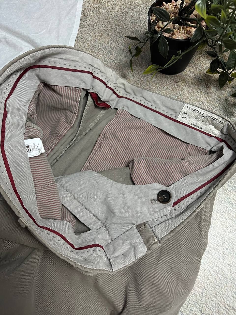 Brunello Cucinelli × Vintage BRUNELLO CUCINELLI pants chinos Size US 38 / EU 54 - 6 Thumbnail