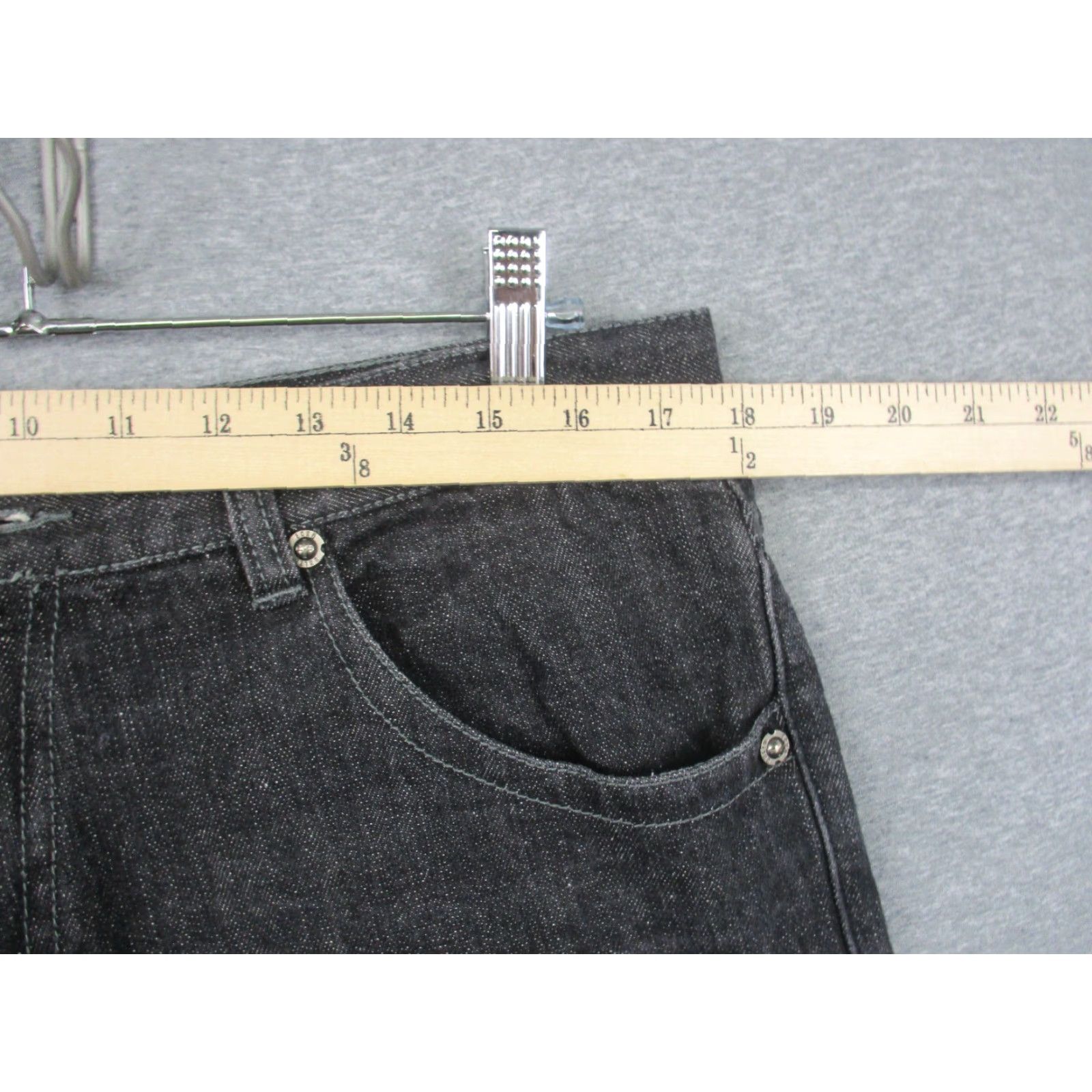 Ecko Unltd. VINTAGE ECKO UNLTD Jeans Baggy Fit Hip Hop Wide Leg Black Streetwear 36 Mens Jeans 36 Black 90s Festival Hip Hop Logo Retro Streetwear Size US 36 / EU 52 - 5 Thumbnail