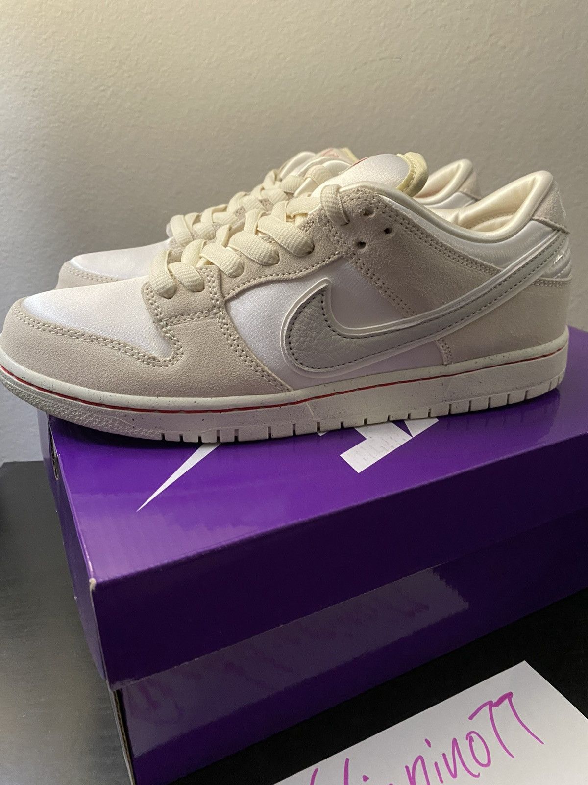 Nike Nike SB Dunk Low PRM (VDAY PACK 2023) Size US 8.5 / EU 41-42 - 6 Thumbnail