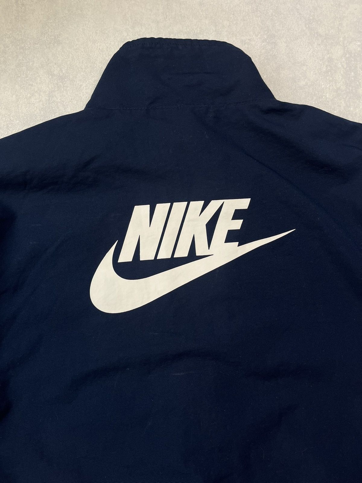 Nike × Vintage 90s Nike Double Logo Vintage Y2K Windbreaker Retro Jacket Size US M / EU 48-50 / 2 - 3 Thumbnail