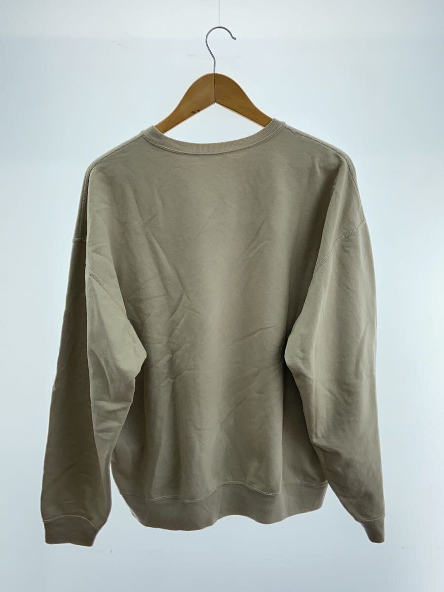 Auralee Beige Cotton Super Soft Sweat Big P Size US XL / EU 56 / 4 - 2 Thumbnail