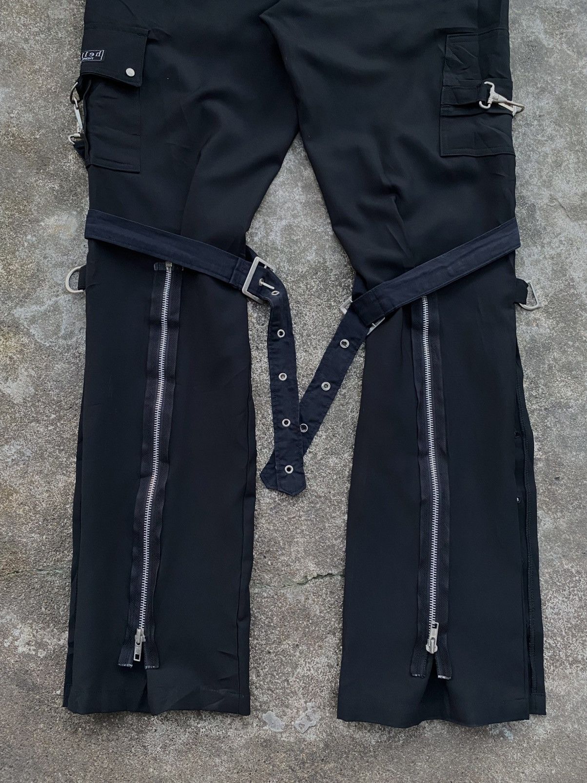 Seditionaries HELLOHELL CACOPHONY BONDAGE PUNK GOTHIC PANTS Size US 29 - 11 Thumbnail