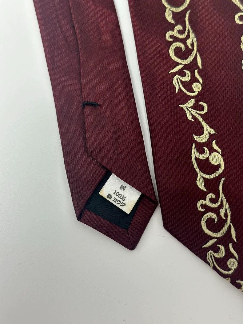 Yohji Yamamoto YOHJI YAMAMOTO Black Label Western carved necktie Size ONE SIZE - 4 Thumbnail