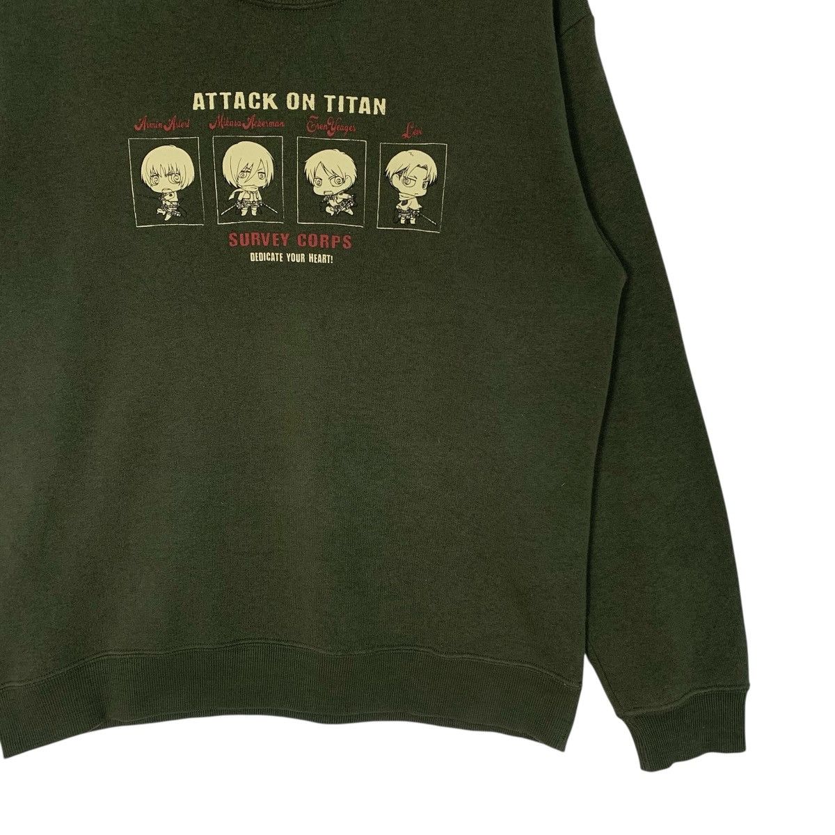 Anime × Japanese Brand Anime Attack On Titan CartoonNetwork StreetWear Sweatshirt Size US M / EU 48-50 / 2 - 4 Thumbnail