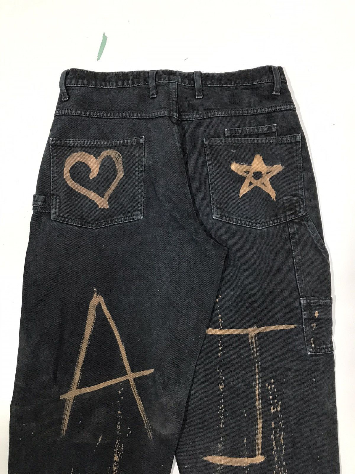 Karl Kani Vintage Karl Kani bleached splatter carpenter denim Size US 32 / EU 48 - 9 Thumbnail