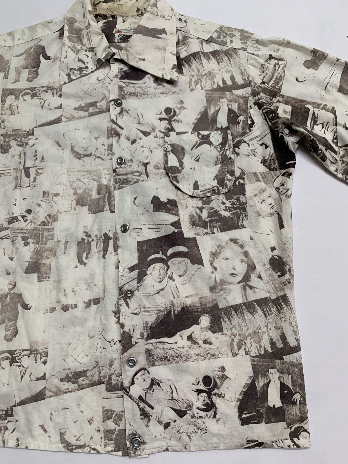 Japanese Brand FULL PRINT SHIRT Size US L / EU 52-54 / 3 - 3 Thumbnail