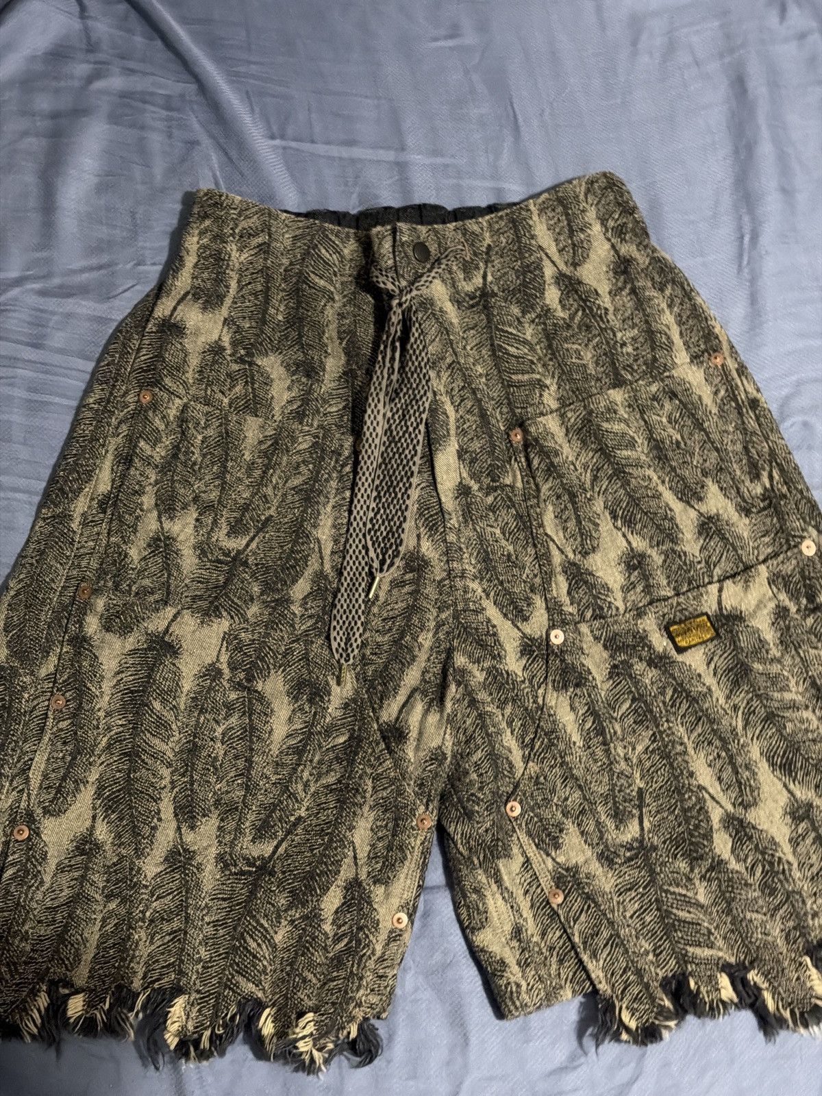 Kapital Kapital Magpie Feather shorts Size US 32 / EU 48 - 1 Thumbnail