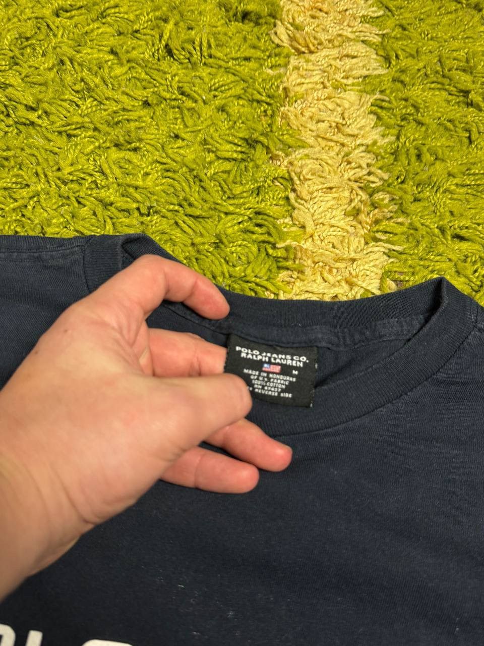 Polo Ralph Lauren × Vintage Vintage Polo Jeans Co T Shirt Size US M / EU 48-50 / 2 - 4 Thumbnail