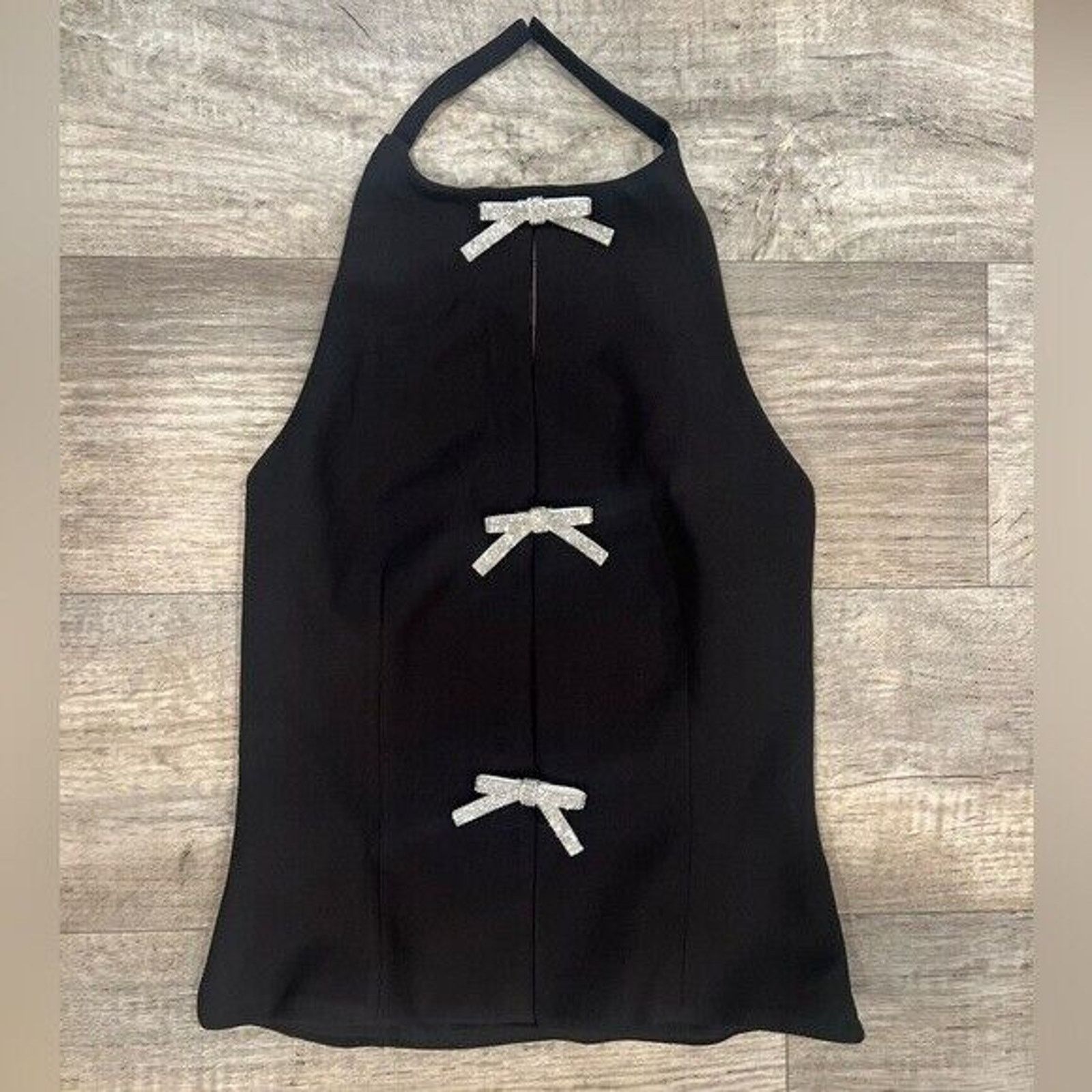 Zara ZARA Fitted Halter Top NWT Size L / US 10 / IT 46 - 22 Thumbnail