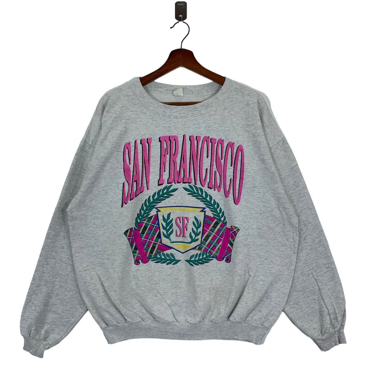 Vintage 🔥🔥🔥VINTAGE 90S SAN FRANCISCO SF PULLOVER CREWNECK Size US L / EU 52-54 / 3 - 1 Thumbnail
