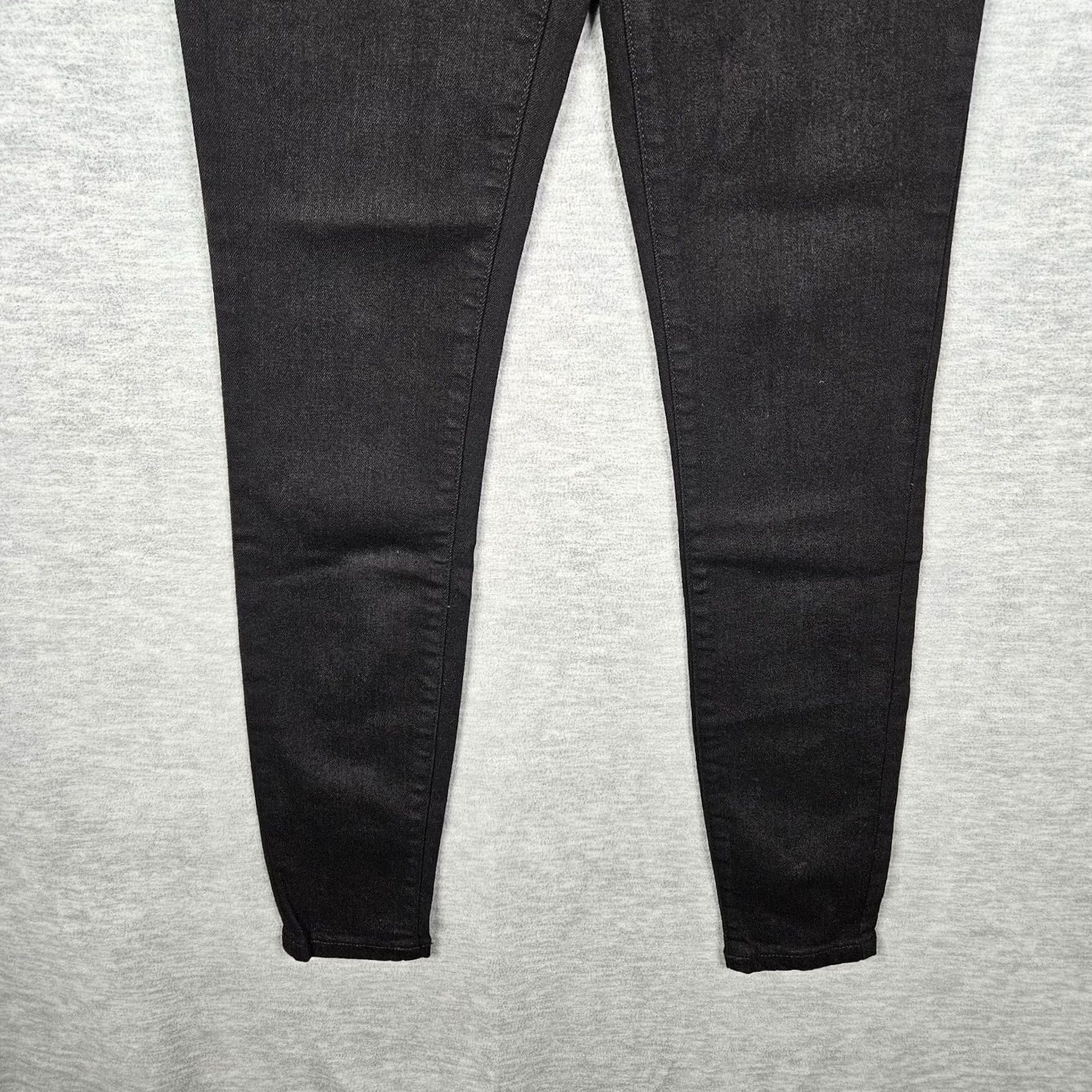 Everlane EVERLANE Women's Black Authentic Stretch High-Rise Skinny Jeans Size 25 NEW Jeans Womens Black 25 Skinny Size 42" / US 20 - 3 Thumbnail