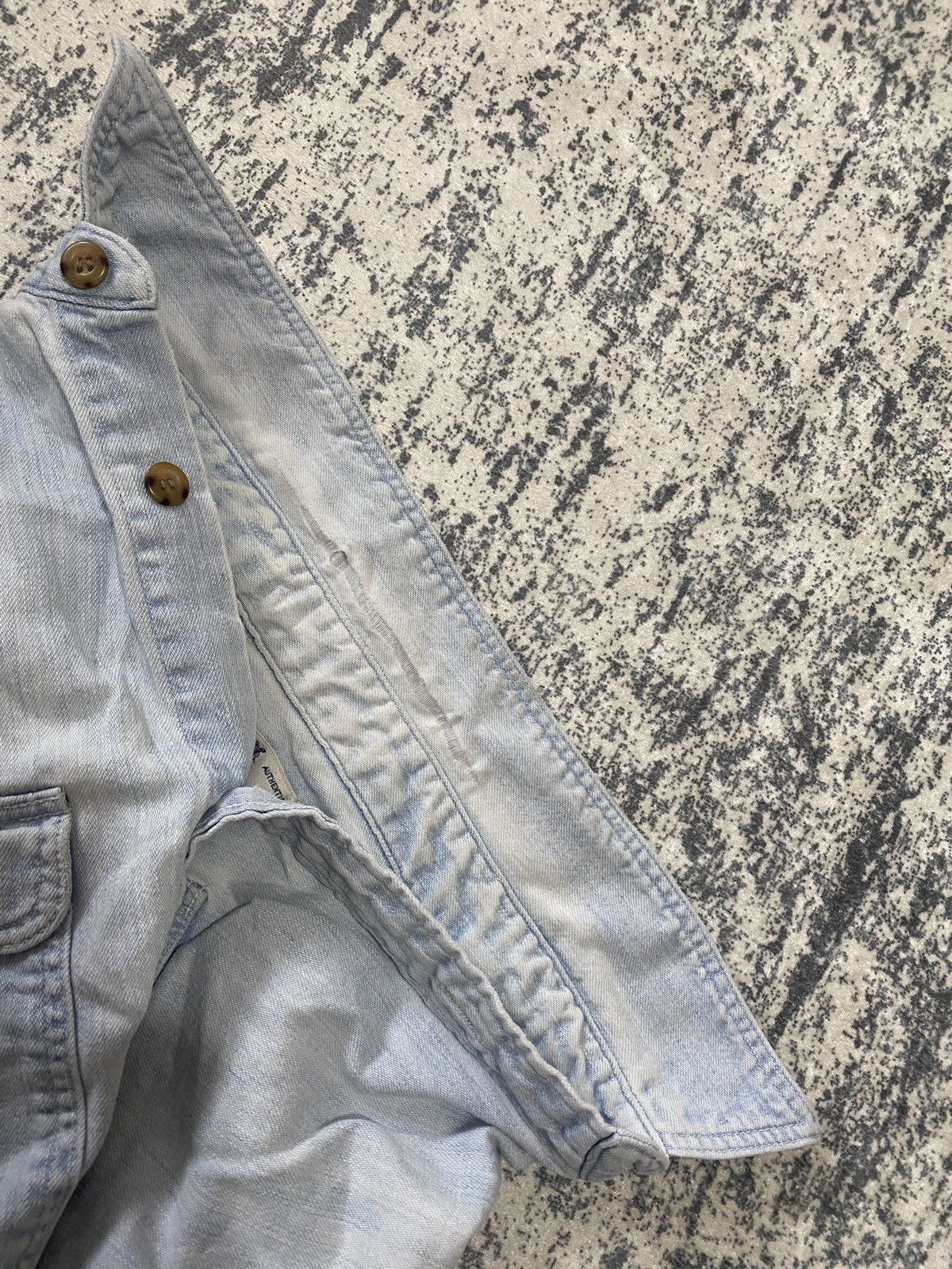 Levi's Vintage Clothing Vintage cowboy baby blue levis shirt button up 90s Size US M / EU 48-50 / 2 - 9 Thumbnail
