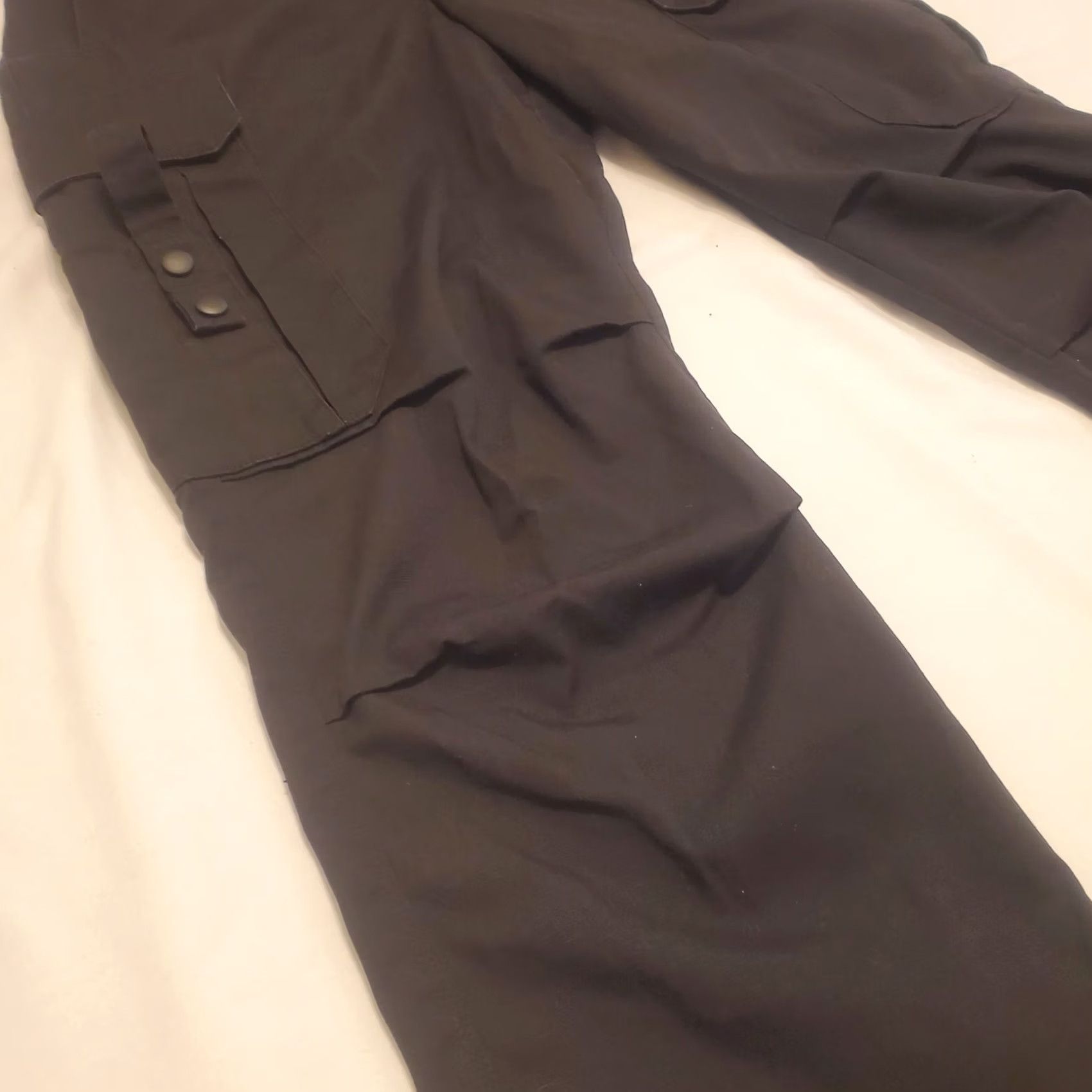 Vintage FLYING CROSS FX Cargo Pants Womens Sz 10 Black Fire Resistant FR EMS PD FX57700W Size 32" / US 10 / IT 46 - 2 Thumbnail