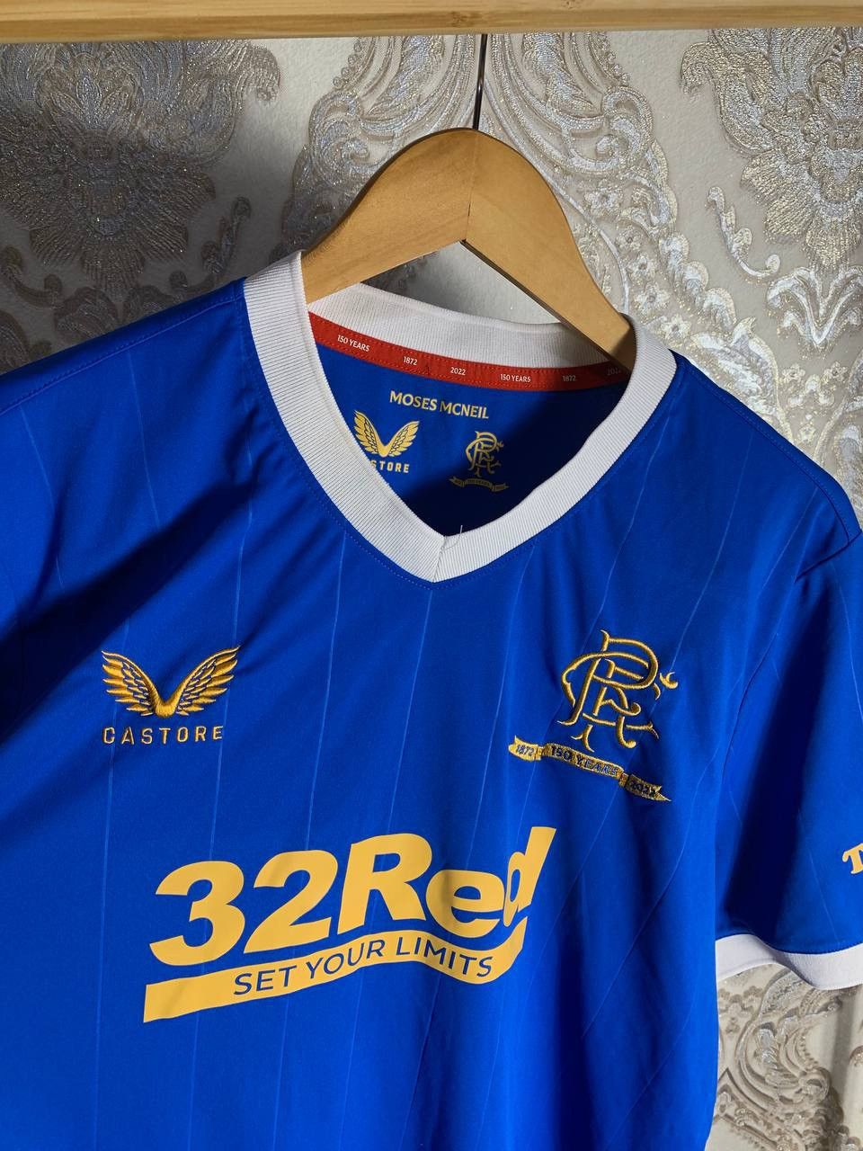 Vintage VINTAGE RANGERS SCOTLAND RETRO SOCCER JERSEY BLOKE Y2K 90s Size US XXL / EU 58 / 5 - 5 Thumbnail